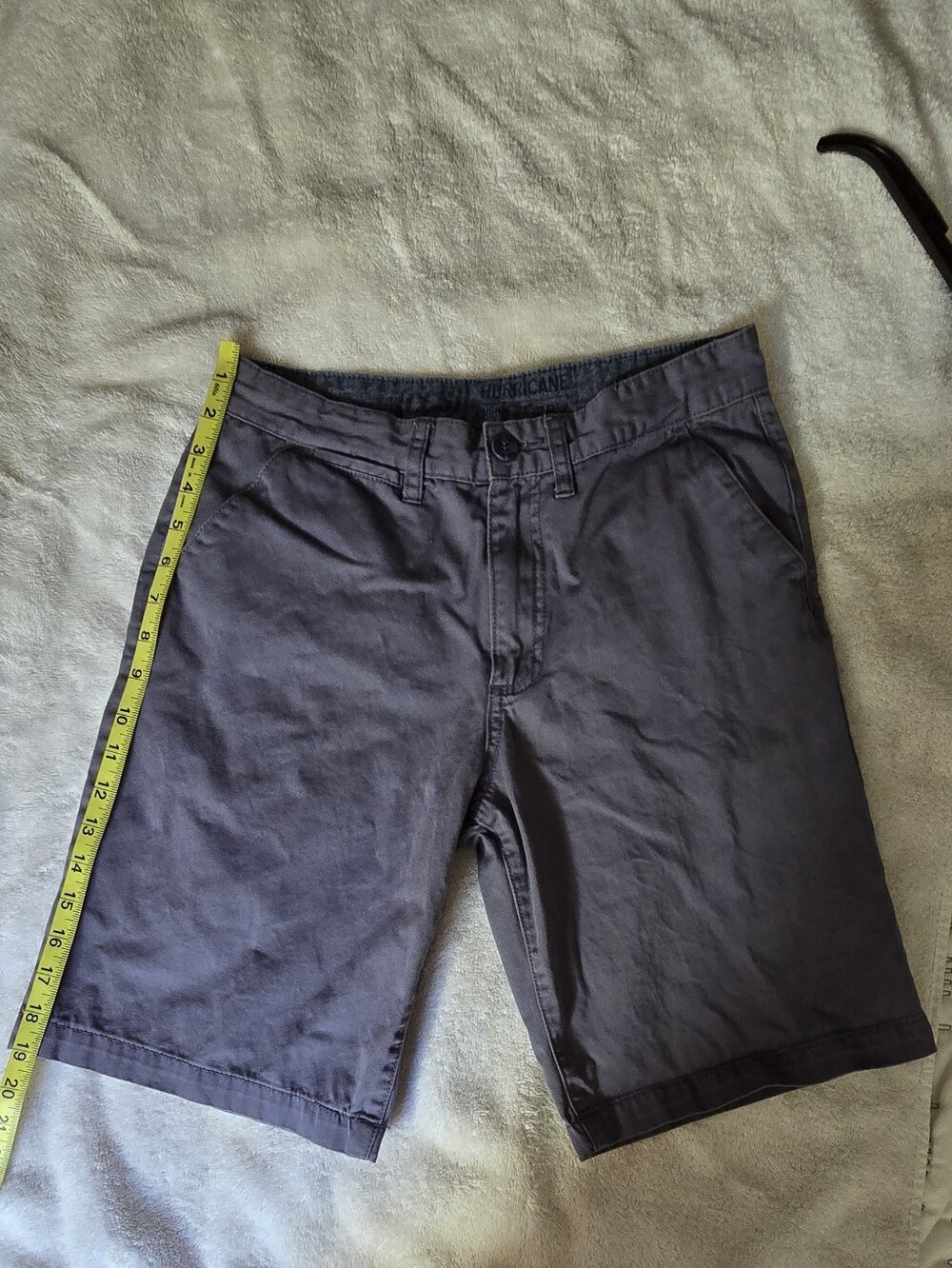 Men's Slate Gray Casual Chino Shorts
